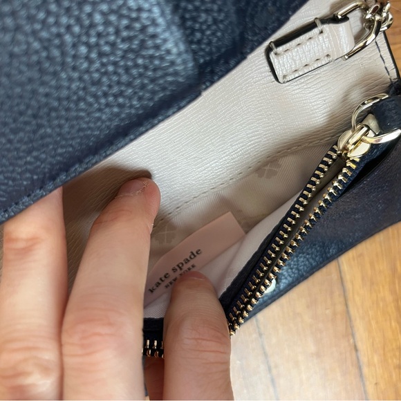 Kate Spade Margaux Small Keyring Wallet-- Horizon Blue - Picture 4 of 8